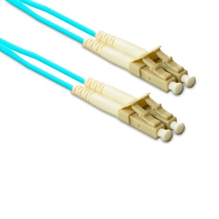 Enet Enet 20M Lc/Lc Duplex Multimode 50/125 10Gb Om4 Or Better Aqua Laser LC2-OM4-20M-ENC
